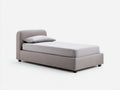 Letto singolo-Tessuto-201x97x84 cm-Beige-Stile moderno contemporaneo
